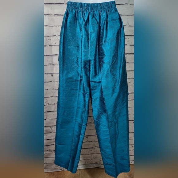 I C Collection by Connie K Silk Shantung Set Jacket/Tank/Pants - Picture 9 of 13